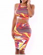 Set Fusta Midi cu Top Scurt 14328